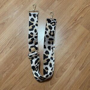 NEW Ahdorned Bag Adjustable Purse Replacement Animal Print Crossbody Strap